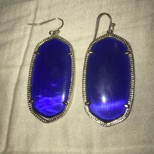 Royal blue Kendra Scott earrings